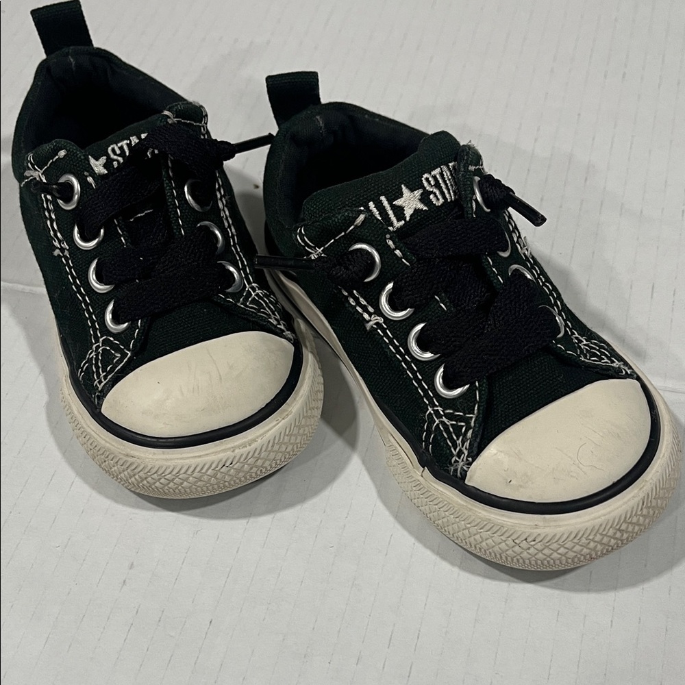 All Star Kids Black and White Sneakers